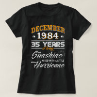 Dezember 1984 Shirt-35. Jahrestags-Geschenke