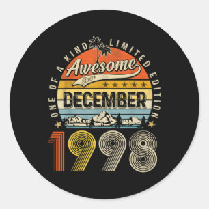 Dezember 1988 35. 35 runder aufkleber
