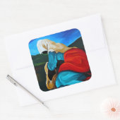 Dezember 2008 quadratischer aufkleber (Umschlag)