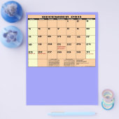 Dezember 2011 Kalender 13 Monate Mehrzweck-Flyer. Flyer (Einzeln)