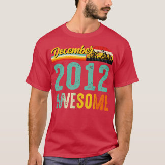 Dezember 2012 Geburtstagsgeschenk Shirt Vintag Dez