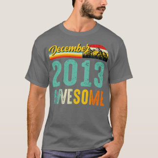 Dezember 2013 Geburtstagsgeschenk-Shirt Vintage De T-Shirt
