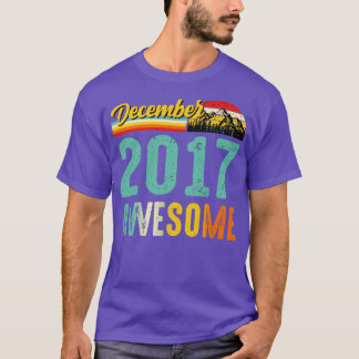 Dezember 2017 Geburtstagsgeschenk Shirt Vintag Dez