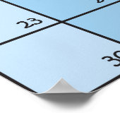 Dezember 2017 Planer Kalender Poster (Ecke)