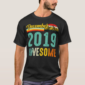 Dezember 2019 Geburtstagsgeschenk-Shirt Vintage De T-Shirt