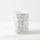 Dezember, 21 Geburtstags-Tasse Kaffeetasse (Mittel)
