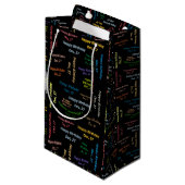 Dezember, 27 Geburtstagsgeschenktasche Kleine Geschenktüte (Vorderseite Schrägansicht)