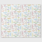 Dezember 6 Geburtstag Geschenkpapier (Flach)