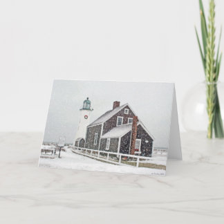 Dezember an Scituate Licht Karte