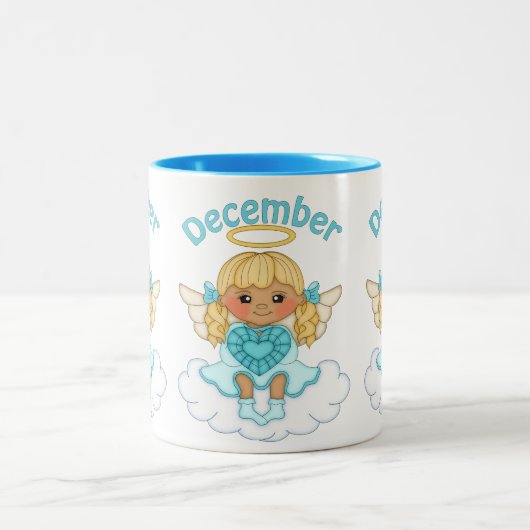 Dezember Angel coffee Birthstone Tasse (Mittel)