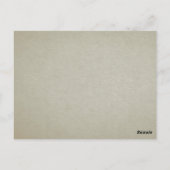 Dezember Anpassbare Pilzkammer Vintag 2024 Karte (Rückseite)