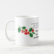 Dezember Blume Tasse mit Blume Treffen