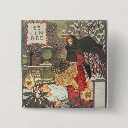 Dezember Button (Vorderseite)