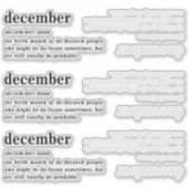 Dezember Definition Geburtstag Aufkleber (Vorderseite)