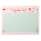 Dezember doodles notizblock (Vorderseite)