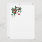 Dezember Einladung zur Dusche (Rückseite)