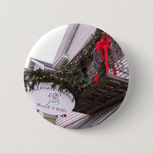 Dezember Feiertag Button (Vorderseite)
