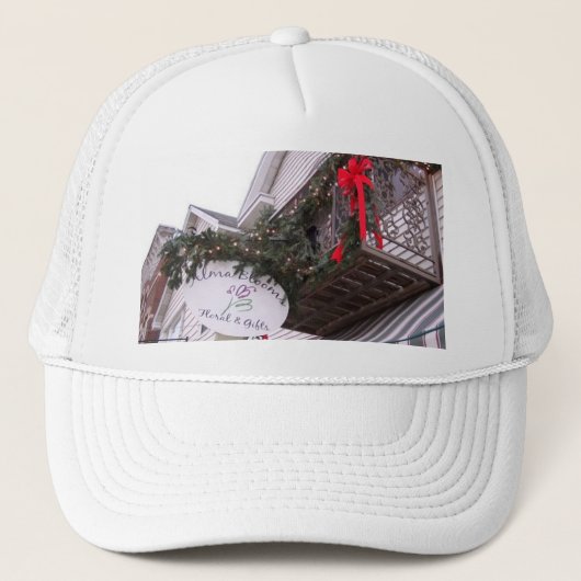 Dezember Feiertag Truckerkappe (Vorderseite)