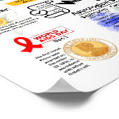 Dezember Fun Facts Poster (Ecke)