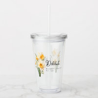 Dezember Geburtsmonat Blume Delilah Personalisiert