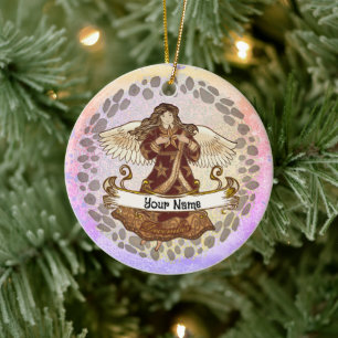 Dezember Geburtstag Angel Ornament