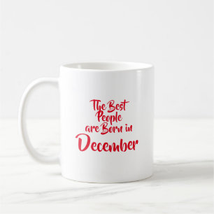 "Dezember" Geburtstags-Tasse Kaffeetasse
