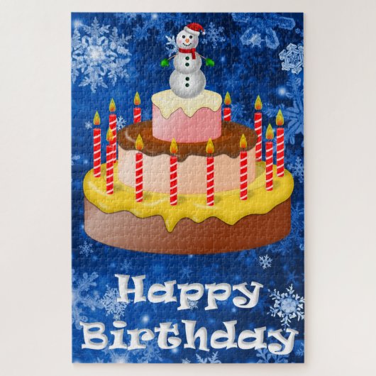 Dezember Geburtstagsrätsel Puzzle (Vertikal)