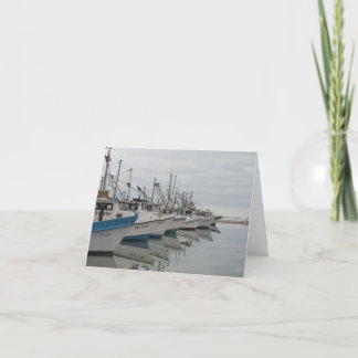Dezember Harbour Note Card Karte