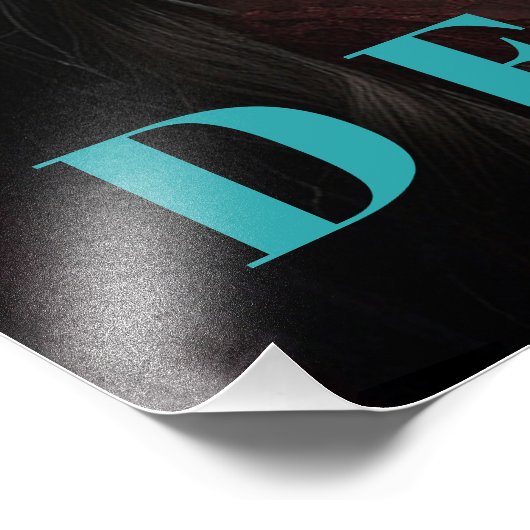 *~* DEZEMBER Headdress Turquoise Zircon AP53 Fotodruck (Ecke)