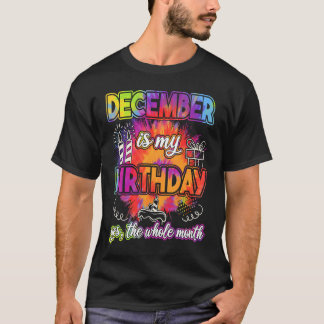 Dezember ist mein Geburtstag T-Shirt