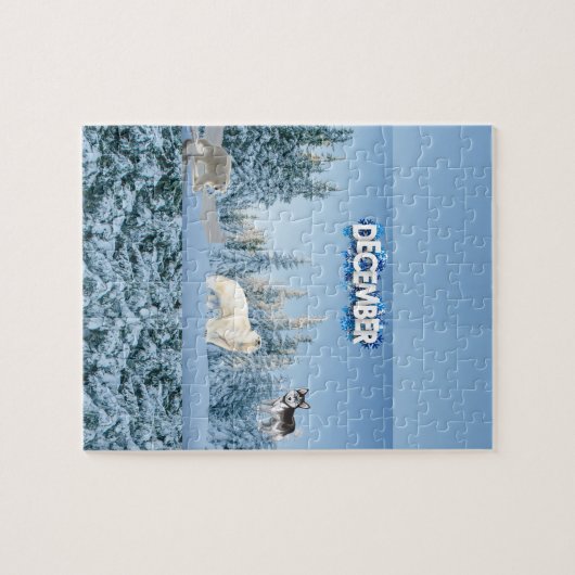 Dezember Jigsaw Puzzle (Horizontal)