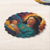 Dezember Joyful Christmas Joy Untersetzer (angewinkelt)