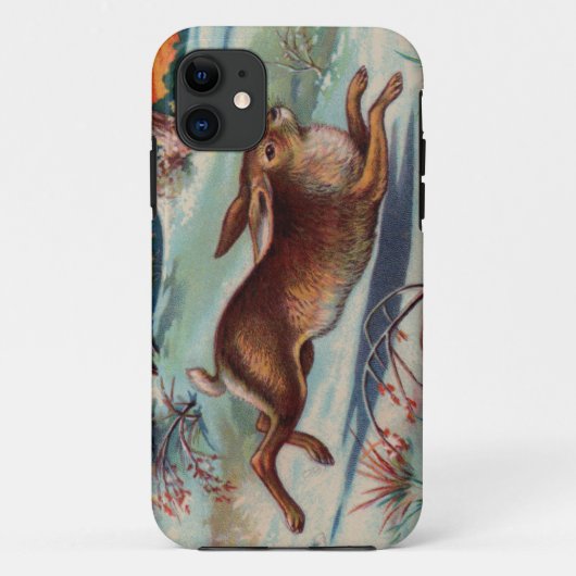 Dezember-Kaninchen iPhone 5 Fall Case-Mate iPhone Hülle (Rückseite)