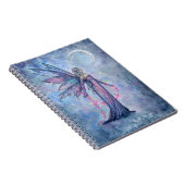 Dezember Moon Fairy-Notebook von Molly Harrison Notizblock (Rechte Seite)