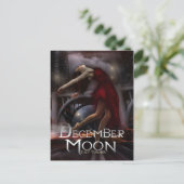 Dezember Moon Postcard Postkarte (Stehend Vorderseite)