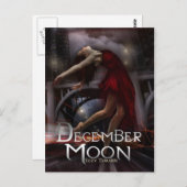 Dezember Moon Postcard Postkarte (Vorne/Hinten)
