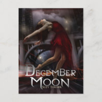 Dezember Moon Postcard