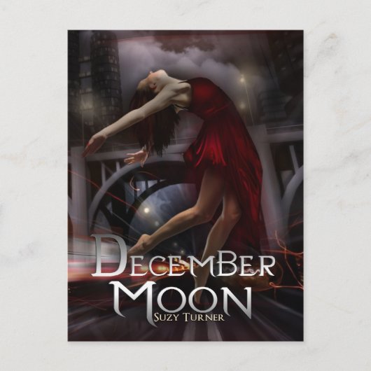 Dezember Moon Postcard Postkarte (Vorderseite)