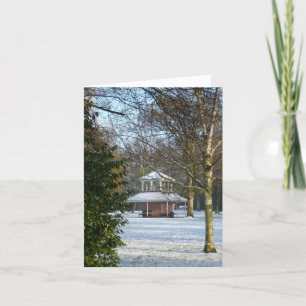 "Dezember" Notecard Feiertagskarte