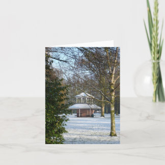 "Dezember" Notecard Feiertagskarte