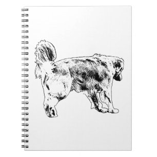 Dezember-Pläne und -Listen Notizblock