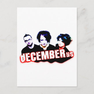 Dezember Postkarte