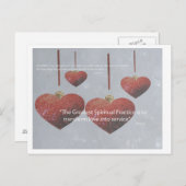 Dezember Postkarte (Vorne/Hinten)