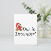 Dezember Postkarte (Stehend Vorderseite)