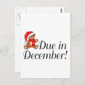 Dezember Postkarte (Vorne/Hinten)