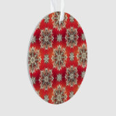 Dezember-Schneeflocken Ornament (Vorderseite)
