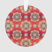Dezember-Schneeflocken Ornament (Vorderseite)