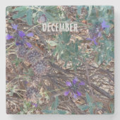 DEZEMBER STEINUNTERSETZER (Vorderseite)