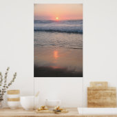 Dezember Sunset Poster (Küche)