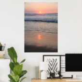 Dezember Sunset Poster (Heimbüro)